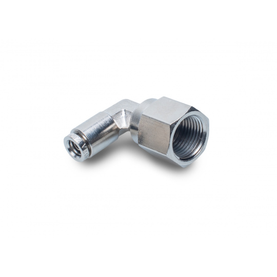 VIAIR fitinka redukční koleno 90 stupňů, rozměr: závit 3/8" (samice) / hadička 1/4"