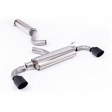 Milltek Sport výfukový systém OPF/GPF Back 3" / 76mm s rezonátorem pro Toyota Yaris Gen2 GR/GR Circuit Pack 1.6T (s OPF/GPF) 2025-, s homologací, typ koncovek: GT-115 černé