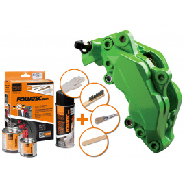 FOLIATEC dvousložková barva na brzdy, barva: zelená (Power green)