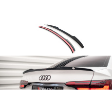 Maxton Design prodloužení spoileru pro Audi A4 B9 FL, Carbon-Look
