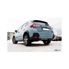 Fox Sportauspuff koncový tlumič výfuku s koncovkou 145x65 Typ 59 na obou stranách pro Subaru XV s motorem 1.6