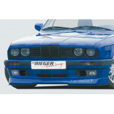 Rieger spoiler pod přední nárazník pro BMW řada 3 E30 kabriolet, kupé, sedan, touring, plast ABS bez povrchové úpravy Rieger spoiler pod přední nárazník pro BMW řada 3 E30 kabriolet, kupé, sedan, touring, plast ABS bez povrchové úpravy