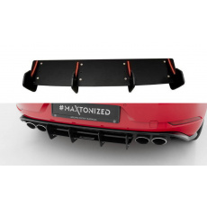 Maxton Design difuzor zadního nárazníku pro Volkswagen Golf R Mk7 Facelift, plast ABS bez povrchové úpravy Maxton Design difuzor zadního nárazníku pro Volkswagen Golf R Mk7 Facelift, plast ABS bez povrchové úpravy