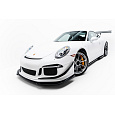 Maxton Design spoiler pod přední nárazník pro Porsche 911 991 GT3, černý lesklý plast ABS