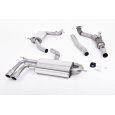 Milltek Sport výfukový systém Turbo-back vč. Hi-Flow sportovního katalyzátoru pro Audi A3 1.8 TSI 2WD 3-dvéř. 2008-2012