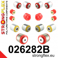 026282B: Strongflex Sada silentbloků předního zavěšení 026282B: Strongflex Sada silentbloků předního zavěšení