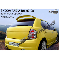 Stylla spoiler zadních dveří Škoda Fabia I (1999 - 2007) - horní