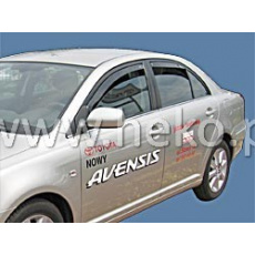 HEKO ofuky oken Toyota Avensis sedan + liftback (2003-2009) přední + zadní