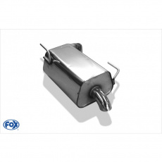 Fox Sportauspuff koncový tlumič výfuku s koncovkou 1x63 Typ 26 pro Subaru Legacy 2011- s motorem 2.5