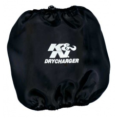 K&N RC-5112DK návlek na kulatý zkosený filtr 203 mmx203 mm, barva: černá