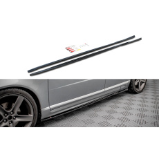 Maxton Design difuzory pod boční prahy pro Volvo V70 Mk3, Carbon-Look Maxton Design difuzory pod boční prahy pro Volvo V70 Mk3, Carbon-Look