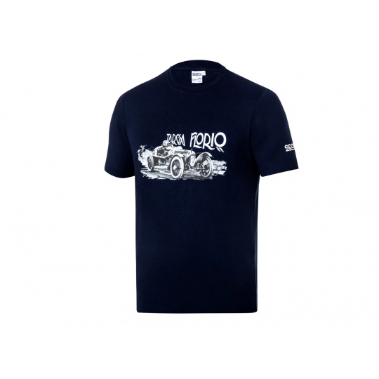 Sparco tričko Targa Florio Design, barva: modrá, velikost: XXL