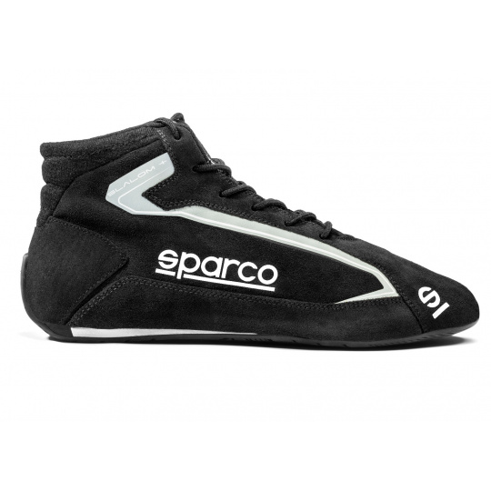 Závodní boty Sparco SLALOM+, s homologací FIA, barva: černá, velikost: 43