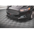 Maxton Design spoiler pod přední nárazník pro Ford Mondeo Mk5, černý lesklý plast ABS