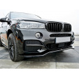 Maxton Design spoiler pod přední nárazník ver.1 pro BMW X5 F15, černý lesklý plast ABS