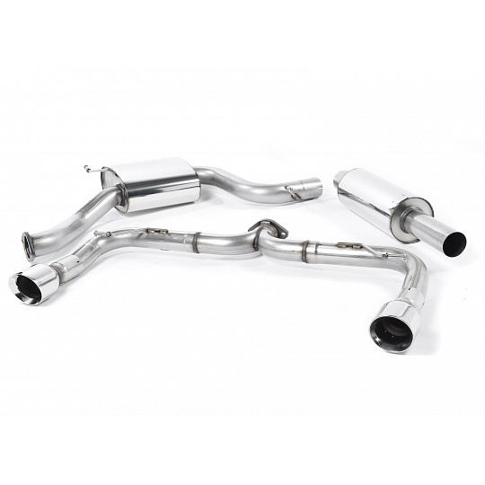 Milltek Sport výfukový systém cat-back hlasitější pro Volkswagen Golf MK7 GTi (vč. GTi Performance Pack, Clubsport/Clubsport S) 2013-2016, typ koncovek: GT-100 leštěné Milltek Sport výfukový systém cat-back hlasitější pro Volkswagen Golf MK7 GTi (vč. GTi Performance Pack, Clubsport/Clubsport S) 2013-2016, typ koncovek: GT-100 leštěné