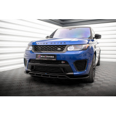 Maxton Design spoiler pod přední nárazník ver.2 pro Land rover Range Rover Sport Mk2 SVR, černý lesklý plast ABS Maxton Design spoiler pod přední nárazník ver.2 pro Land rover Range Rover Sport Mk2 SVR, černý lesklý plast ABS