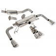 Milltek Sport výfukový systém secondary cat-back 76.2mm / 3" s rezonátorem pro Toyota Corolla GR Corolla 1.6 Turbo 2023-2024, GT leštěné koncovky