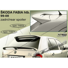 Stylla spoiler zadních dveří Škoda Fabia I (1999 - 2007) - horní