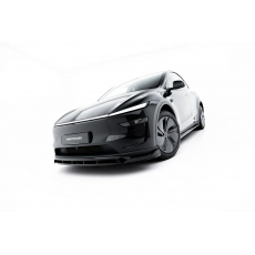 Maxton Design spoiler pod přední nárazník pro Tesla Model Y Premium Mk1 Facelift, černý lesklý plast ABS Maxton Design spoiler pod přední nárazník pro Tesla Model Y Premium Mk1 Facelift, černý lesklý plast ABS
