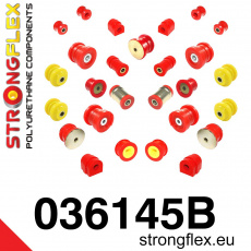 036145B: Strongflex Kompletní sada silentbloků pro zavěšení 036145B: Strongflex Kompletní sada silentbloků pro zavěšení