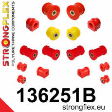 136251B: Full suspension polyurethane bush kit 136251B: Full suspension polyurethane bush kit