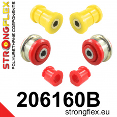 206160B: Strongflex Sada silentbloků předního zavěšení 206160B: Strongflex Sada silentbloků předního zavěšení