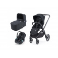 RECARO Celona Trio kombinovaný kočárek do 22kg, max. 4 roky, barva Prime Mat Black