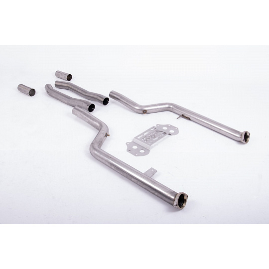 Milltek Sport náhrada GPF/OPF bez rezonátoru (hlasitější) pro BMW řada 3 G80/G81 M3/M3 Competition S58 3.0 Turbo (s OPF/GPF) vč. Touring, xDrive 2020-2024, pouze pro OE Downpipes & Milltek Sport OPF/GPF Back systém