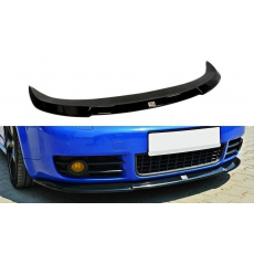 Maxton Design spoiler pod přední nárazník pro Audi S4 B6, černý lesklý plast ABS Maxton Design spoiler pod přední nárazník pro Audi S4 B6, černý lesklý plast ABS