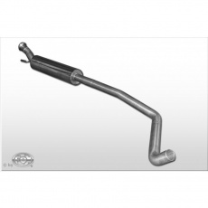 Fox Sportauspuff přední díl s tlumičem pro Peugeot 308 CC s motorem 1.6