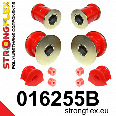 016255B: Strongflex Sada silentbloků předního zavěšení 016255B: Strongflex Sada silentbloků předního zavěšení