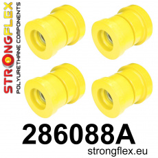 286088A: Strongflex Sada silentbloků uložení zadního nosníku RWD varianta SPORT 286088A: Strongflex Sada silentbloků uložení zadního nosníku RWD varianta SPORT