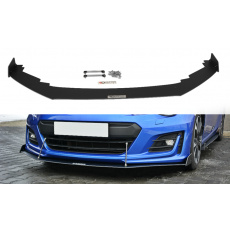 Maxton Design "Racing" spoiler pod přední nárazník ver.3 pro Subaru BRZ Mk1 Facelift, plast ABS bez povrchové úpravy Maxton Design "Racing" spoiler pod přední nárazník ver.3 pro Subaru BRZ Mk1 Facelift, plast ABS bez povrchové úpravy