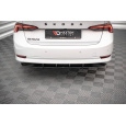 Maxton Design "Street Pro" difuzor zadního nárazníku pro Škoda Octavia Mk4, plast ABS bez povrchové úpravy