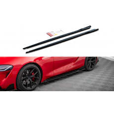 Maxton Design difuzory pod boční prahy ver.3 pro Toyota Supra Mk5, plast ABS bez povrchové úpravy
