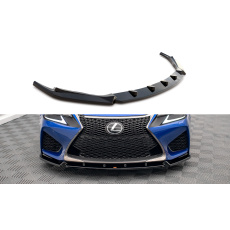 Maxton Design spoiler pod přední nárazník pro Lexus GS F Mk4 Facelift, černý lesklý plast ABS