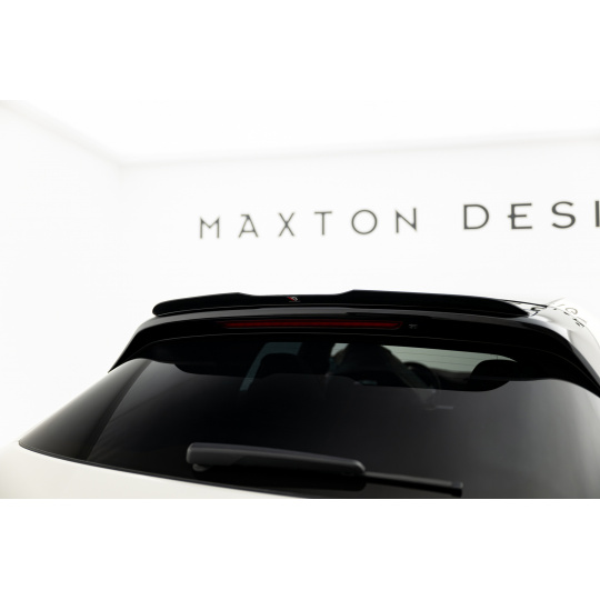 Maxton Design prodloužení spoileru pro Porsche Panamera 971 GTS Sport Turismo Facelift, černý lesklý plast ABS