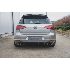 Maxton Design "Racing durability" zadní difuzor ver.2 pro Volkswagen Golf GTI Mk7, plast ABS bez povrchové úpravy