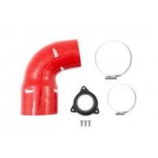 Forge Motorsport zvětšený vstup do turba pro Hyundai Veloster N před faceliftem, barva hadice: Červená
