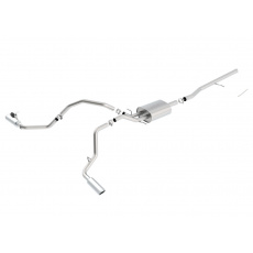 Borla Cat-Back výfukový systém "S-Type" s koncovkami z boku pro Chevrolet Silverado 1500 5,3l EC/SB 78,7", CC/SHB 69,3", WB 143,5", r.v. od 14-18, typ koncovek: chromové