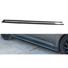 Maxton Design difuzory pod boční prahy pro Volkswagen Passat Mk8 (B8), černý lesklý plast ABS, R-Line Maxton Design difuzory pod boční prahy pro Volkswagen Passat Mk8 (B8), černý lesklý plast ABS, R-Line