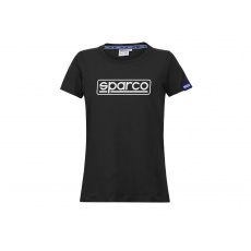 Sparco dámské tričko FRAME, barva: černá, velikost: S Sparco dámské tričko FRAME, barva: černá, velikost: S