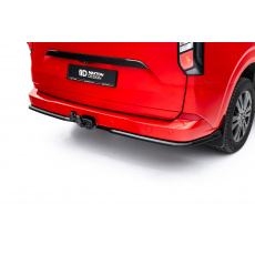 Maxton Design boční difuzory pod zadní nárazník pro Ford Tourneo Custom Mk2, černý lesklý plast ABS