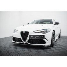 Maxton Design spoiler pod přední nárazník pro Alfa Romeo Giulia Qaudrifoglio, černý lesklý plast ABS Maxton Design spoiler pod přední nárazník pro Alfa Romeo Giulia Qaudrifoglio, černý lesklý plast ABS