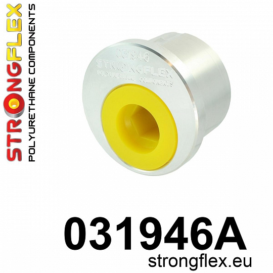031946A: Strongflex Přední silentblok předního spodního ramene - excentrický 66mm varianta SPORT
