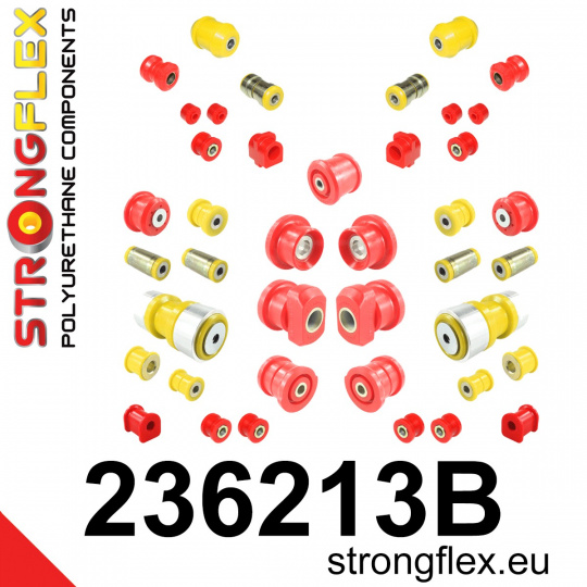 236213B: Strongflex Kompletní sada silentbloků pro zavěšení