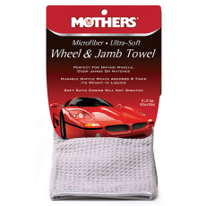 Mothers Microfiber Ultra-Soft Wheel & Jamb Towel - ultra jemný mikrovláknový sušící ručník na disky, sloupky a mezidveřní prostory, 40 x 50cm