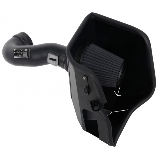 K&N sportovní kit sání Blackhawk pro GMC Yukon XL 6.2L Benzin r.v. 2021-2023