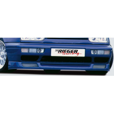 Rieger lipa pod přední nárazník Rieger pro Volkswagen Golf 3 3-dvéř., 5-dvéř., kabriolet, plast ABS bez povrchové úpravy, pod přední spoiler Rieger obj. kód Y 00042011